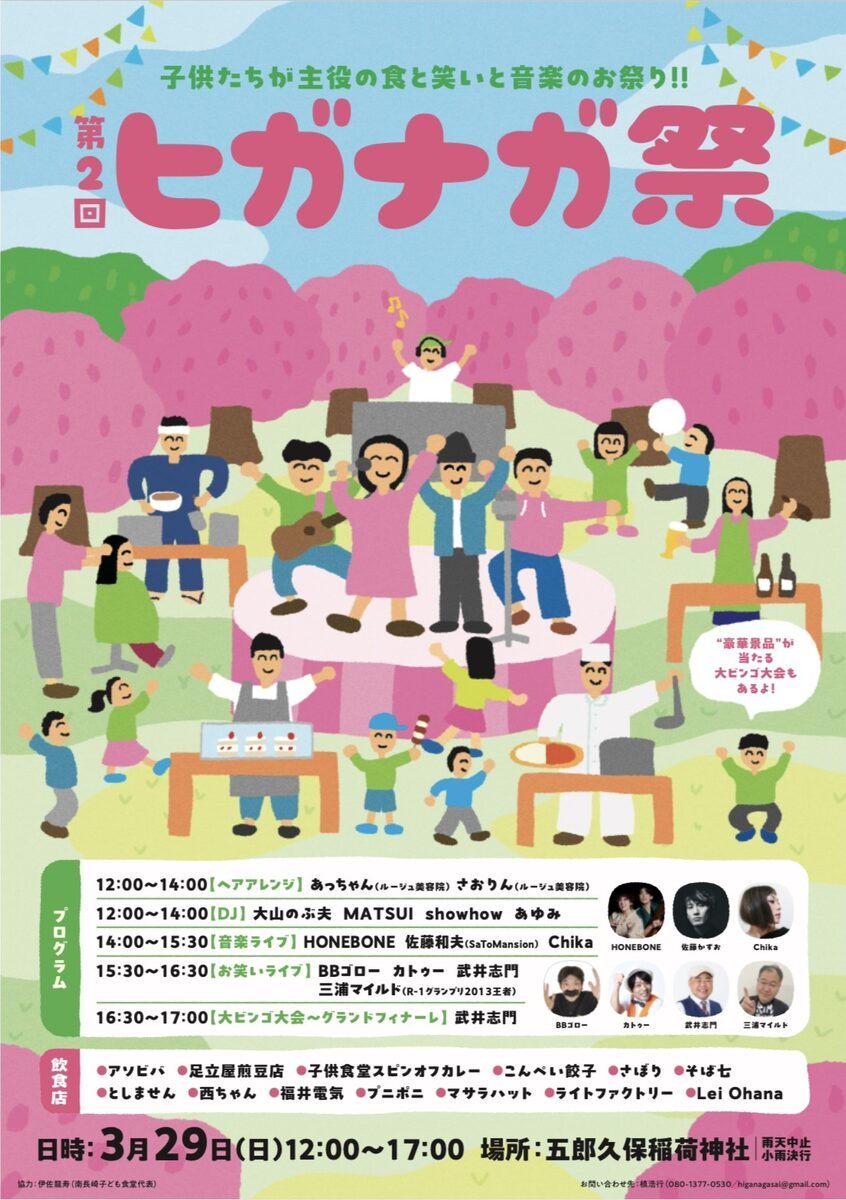 第2回 ヒガナガ祭